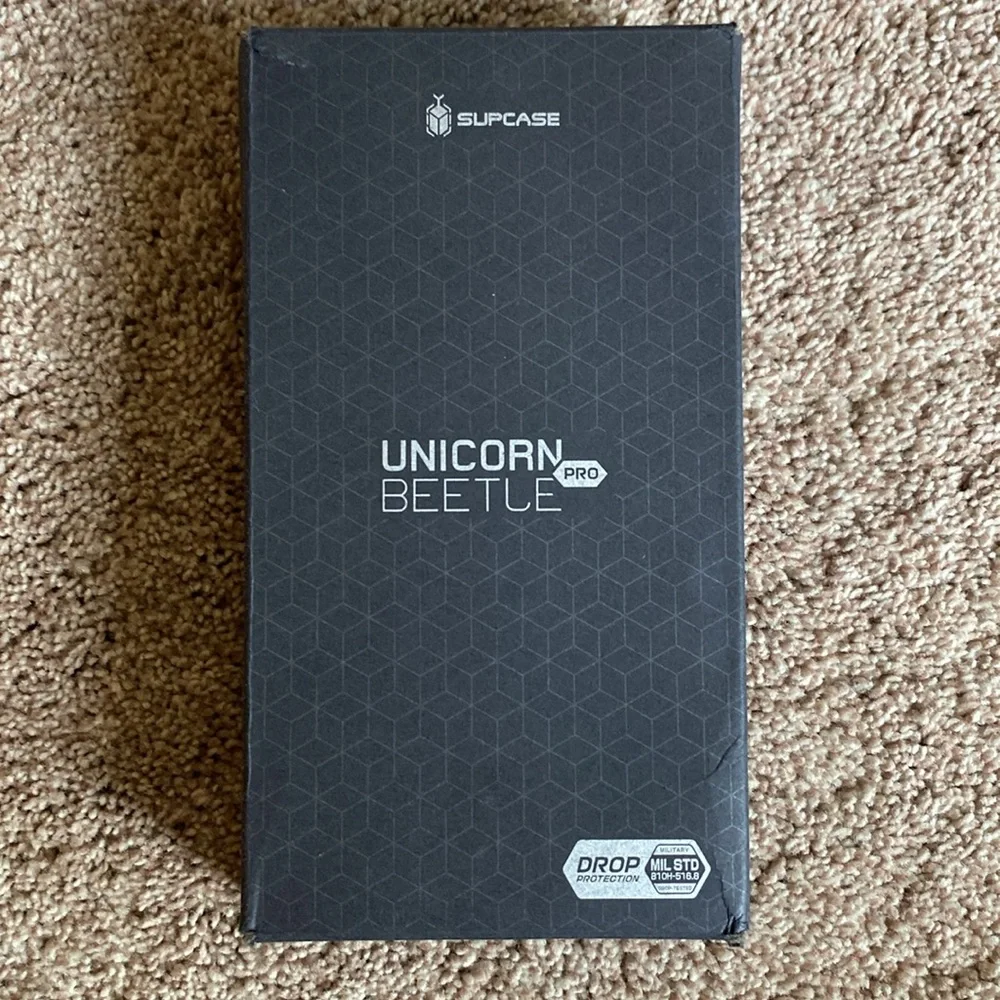 NIOB Unicorn Beetle Pro protective case for the iPhone Air in the color Guldan.